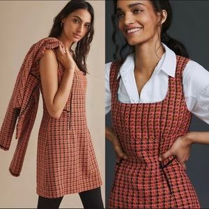 Anthropologie Maeve Tweed Dress AND Jacket